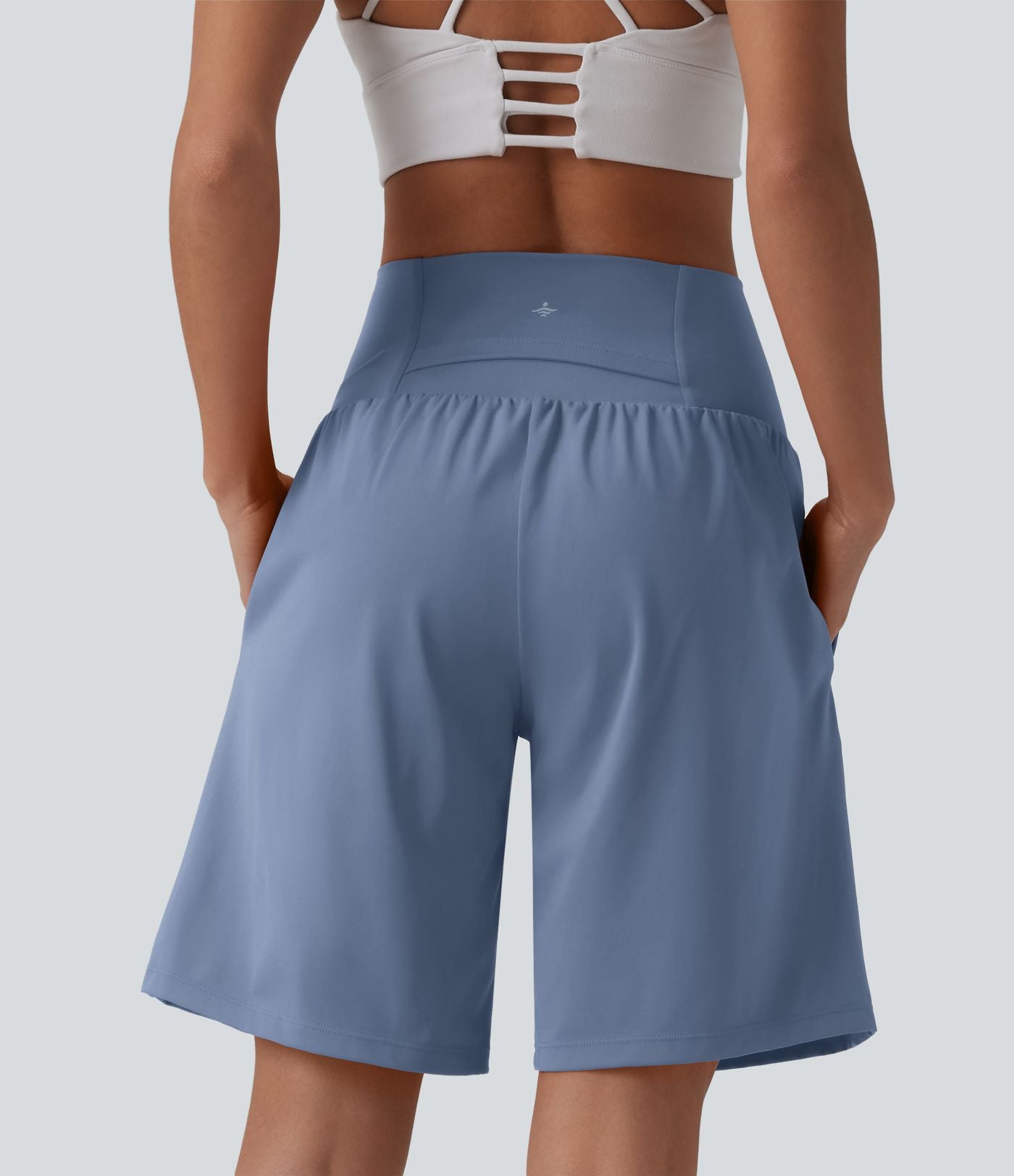 Pulooma® High Waist 2-in-1 Yoga Shorts