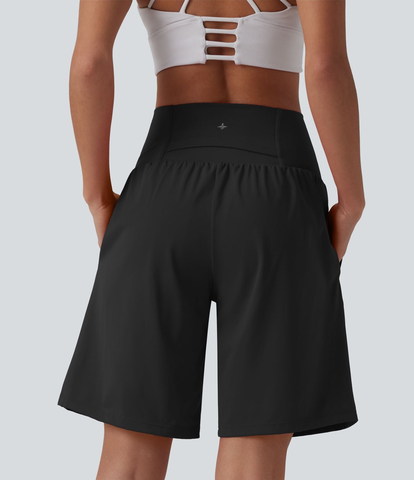 Pulooma® High Waist 2-in-1 Yoga Shorts