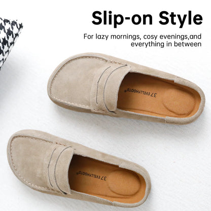 Pulooma® Suede Loafers Cloggs