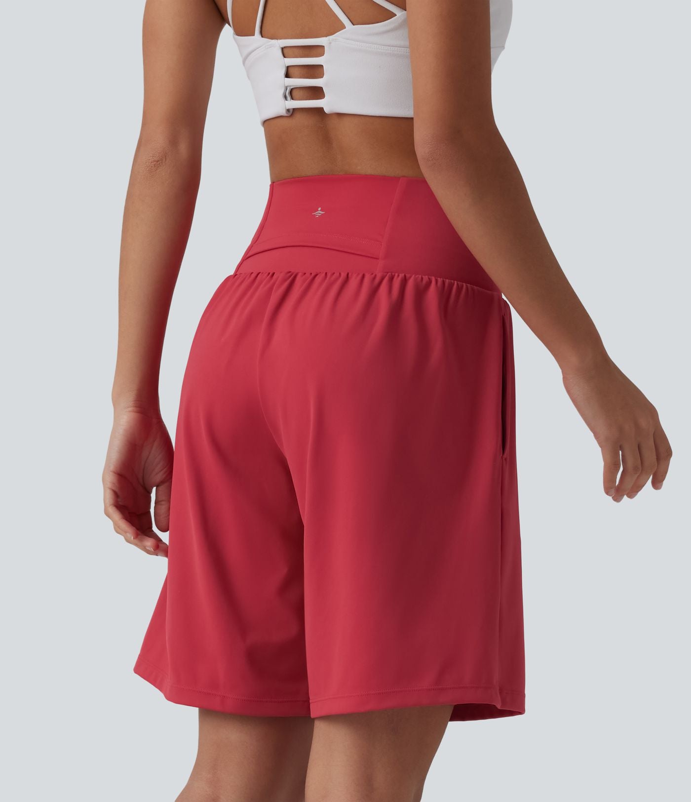 Pulooma® High Waist 2-in-1 Yoga Shorts